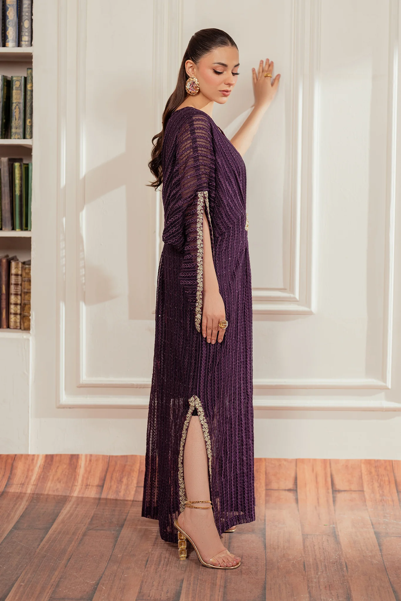 Plum Kaftan - Image 7